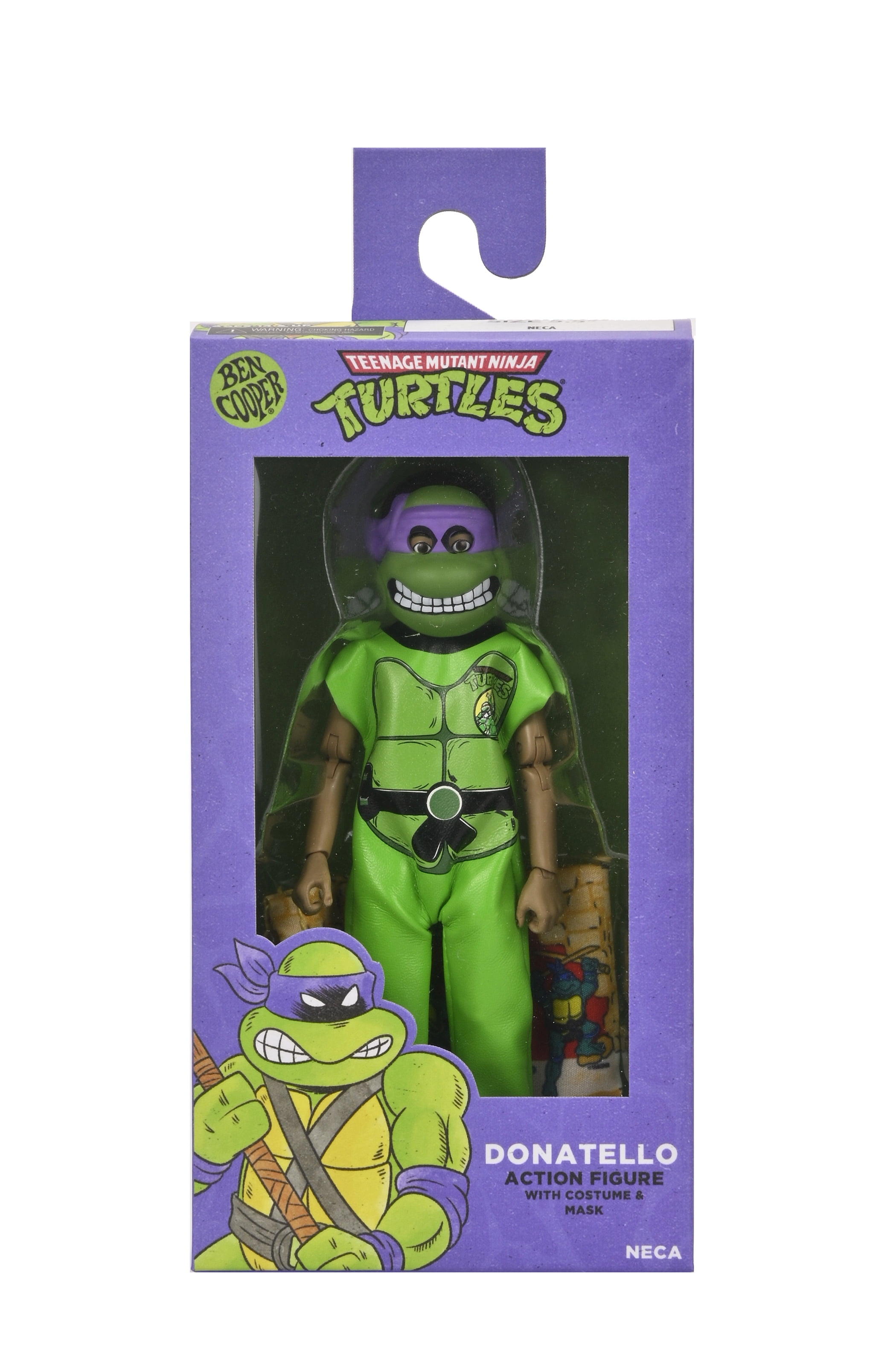 Teenage Mutant Ninja Turtles (1987 Cartoon) x Ben Cooper Costume Kids Collection - Donatello 6" Costumed Action Figure (Series 11)