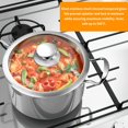 thumbnail image 3 of Ensemble de Casseroles et Poêles en Acier Inoxydable, Ensemble de Cuisine 6 Pcs avec Couvercles en Verre, Poignée Qui Reste Froide, Compatible avec Plaques à Induction, Électriques et à Gaz, Non Toxique, Compatible Four et Lave-Vaisselle, 3 of 8