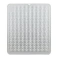 thumbnail image 2 of facefd Silicone Sec Évier Rapide Drain Silicone Résistant à la Chaleur 45x40cm Plat Drainant Mat Blanc, 2 of 8