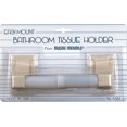 thumbnail image 1 of Magic Mounts Toilet Tissue Dispenser 4584W Holds Bath Tissue; White; Single, 1 of 4