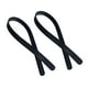 thumbnail image 3 of BRIGHTFUFU 2 piezas 60cm PU Bolso de cuero Manijas Bolsa de mano duradera Correa de repuesto Bolsa de pespunte poroso Cinturón para mujeres Damas Bolsa de bricolaje (Negro), 3 of 7
