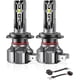 thumbnail image 1 of 2 Pieces H7 LED Headlight White 6000K Car Bulb Low Beam/High Beam for Cars and Motorcycles, 1 of 5