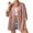 Pink, variant on Ltctricy Women's Oversized Button down Shirts 3/4 Sleeve Collared Pleated Beach Cover Up Tops Casual Loose Blouses(Pink,X-Large)