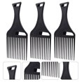 thumbnail image 4 of Taxenne 3-Pack Afro Hair Combs for Detangling, Lifting, and Styling Thick, Curly, and Afro-Textured Hair Care, 4 of 10