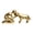 Gold Kneeling, variant on Yihuala Resin Ornament Human and Dog Figurine Sculpture for Desktop Bookshelf Living Room Decors Dog Owners Remembrance