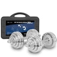 thumbnail image 1 of Set De Mancuernas C/ discos 30 kg Altera  CONECT-30-PL Plata, 1 of 6