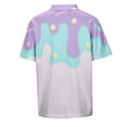 thumbnail image 7 of TAIAOJING Boy Eye-Catching T-Shirts Ice Cream Printed Short Sleeve Turndown Collar Stylish Tshirts Zipper Up Top For Toddler To Teenager Kids Durable Playsuit Sunsuit Clothes, 7 of 7