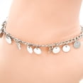 thumbnail image 6 of AYYUFE Women Fashion Boho Bell Round Charms Anklets Ankle Bracelet Chain Foot, 6 of 7