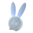 thumbnail image 3 of Reloj despertador digital con forma de conejito, luz LED nocturna, reloj Digital luminoso para decoración de dormitorio de niños, 3 of 8