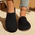 thumbnail image 5 of Women's Perforated Closed Toe Mules, Low-Top Lightweight Slip-On Breathable Flat Clogs for Casual & Everyday Wear Black 5.5, 5 of 8