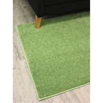 Koeckritz Rugs Kid Crossing Soft Area Rug, 6'x8', Light Green, For Bedroom