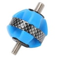 thumbnail image 2 of Bola amortiguadora de arco de goma, compuesto portátil y silenciador de arco recurvo, amortiguador para entrenamiento de caza con arco, azul, 2 of 8