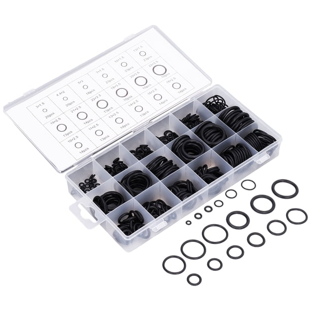 Kit De 279 Piezas De Juntas Tóricas De Plomería, Juego Surtido De Juntas Tóricas De Goma Resistentes Al Desgaste Para Automóviles