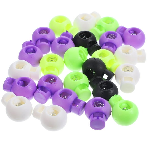 FRCOLOR  25 Pcs Drawstring Stopper Toggles for Drawstrings