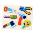 thumbnail image 4 of Juegos de Rompecabezas de madera Hugo Colores y Formas Cognición Juguetes de aprendizaje Montessori, 4 of 10
