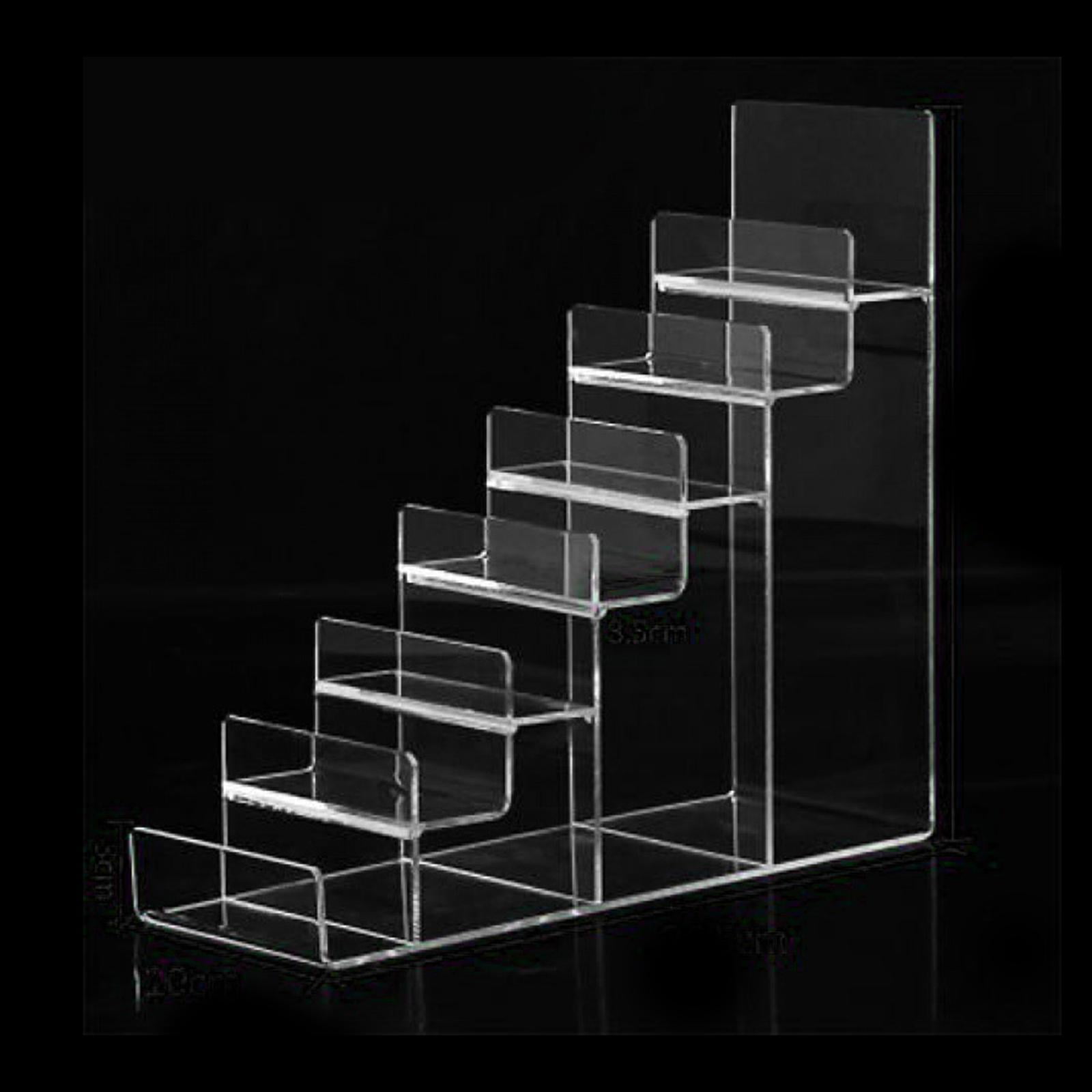 Acrylic Wallet Display Stand Holder Jewelry Display Riser Shelf