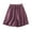 Purple, variant on Timegard Womens Cotton Linen Shorts Wide Leg Ruffle Casual Loose Elastic Waist Shorts Summer Fashion