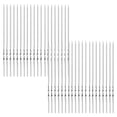 thumbnail image 2 of Palos para las Brochetas BrochGrill 40Pzas 35cm Plata Acero Inoxidable Brochetas para Azar., 2 of 2