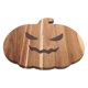 thumbnail image 1 of Bandeja de madera con forma de calabaza para Halloween, tabla de quesos rústica con temática de otoño, bandeja para aperitivos para la fiesta de Acción de Gracias y la cosecha de otoño., 1 of 8
