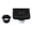 Black, variant on Kingston Brass BSF9771MB Watercourse Scroll 4-Inch Brass Square Grid Shower Drain with Hair Strainer in Matte Black
