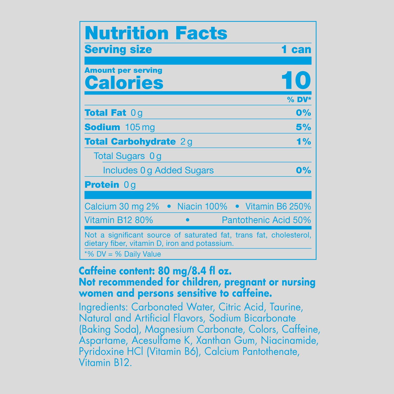 Red Bull, RDBRBD122114, Sugar Free Energy Drink, 24 / Carton