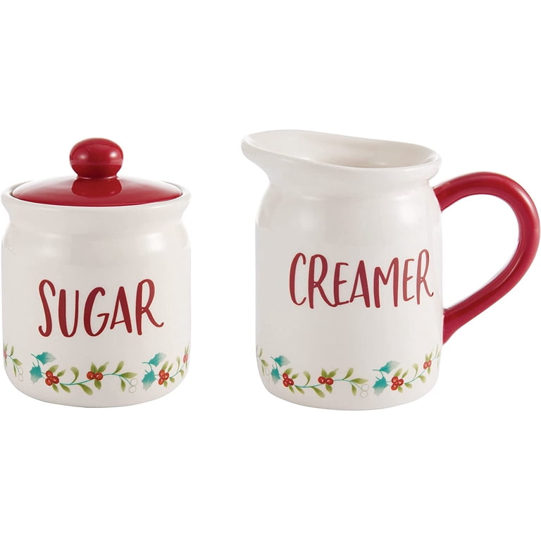 Pfaltzgraff Winterberry Red Sugar and Creamer Set photo 1