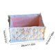 thumbnail image 3 of Cesta de algodón Cesta de almacenamiento de escritorio Cesta de almacenamiento de refrigerios y artículos diversos Bolsa organizadora de cosméticos Contenedores de almacenamiento Contenedores de almac, 3 of 6
