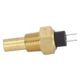 thumbnail image 3 of Water Temperature Sensor, Excellent Craftsmanship Aluminum Alloy Stable Fuel Perfect Adaptation Water Temp Sensor Replacement For VDO NPT3/8 6-24V 3W, 3 of 8