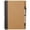 Black, variant on Spiral Notebook with Pen, College Ruled Writing Pad, Thick Hardcover, for Journals, Stud ents, Office and Business Black 1Set