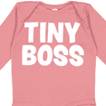thumbnail image 4 of Inktastic Tiny Boss Boys or Girls Long Sleeve Baby Bodysuit, 4 of 5