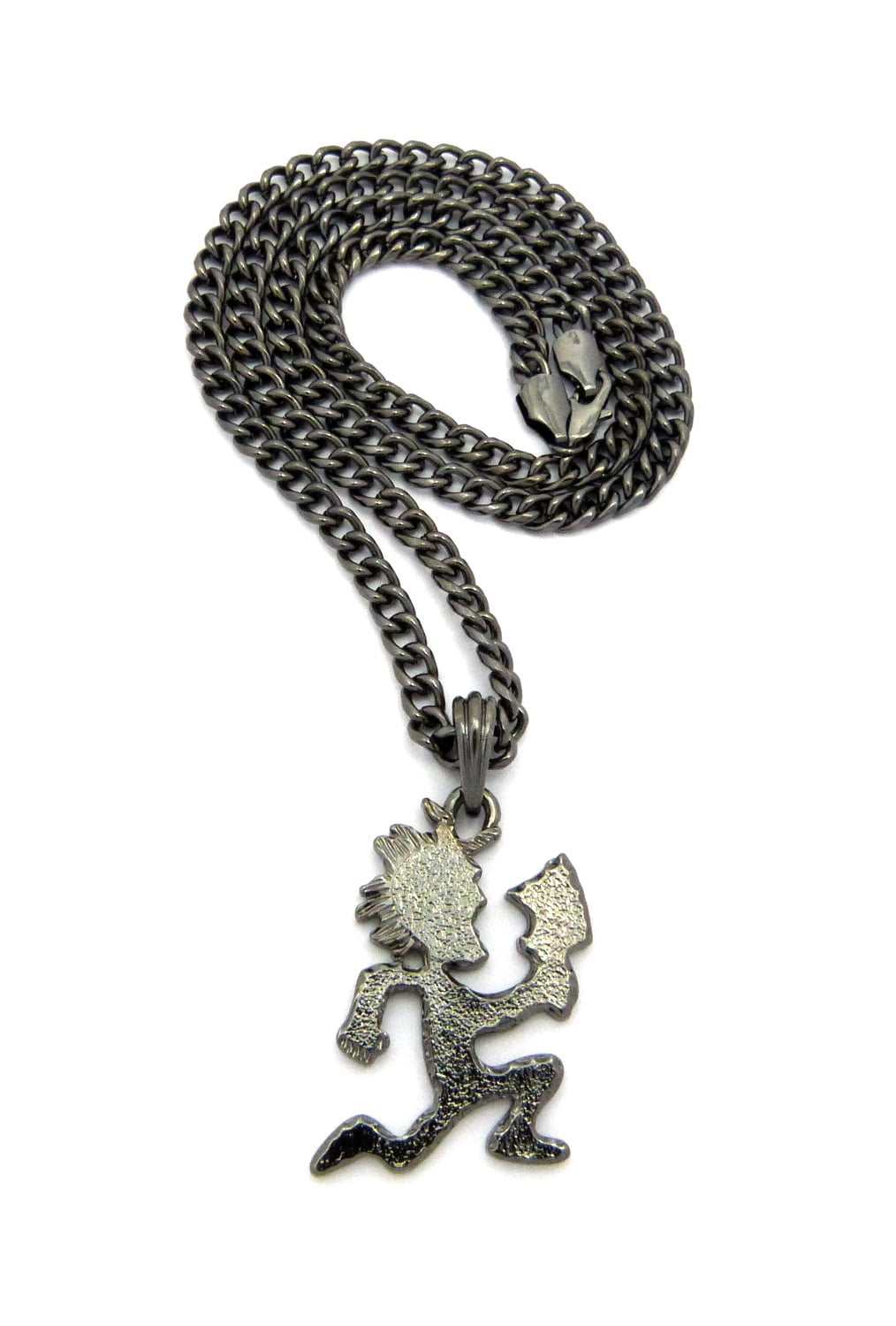 Nyfashion101 Polished Diamond Cut Edge Hatchetman Pendant 5mm