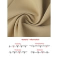 thumbnail image 7 of DARING DIVA Women's Work Sleeveless Button Down Blazer Waistcoat S Khaki, 7 of 7