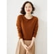 thumbnail image 2 of CAIXINGLE Classic style Hot Sales Of Wool Sweater Round Collar Fashion On The Solid Color Long Sleeve Knitted Pullover S-XXXL, 2 of 5