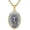 Saint Michael, variant on 925 Sterling Silver St Benedict/Virgin Mary/Serenity Prayer Pendant Necklace Religious Amulet Jewelry for Men Women