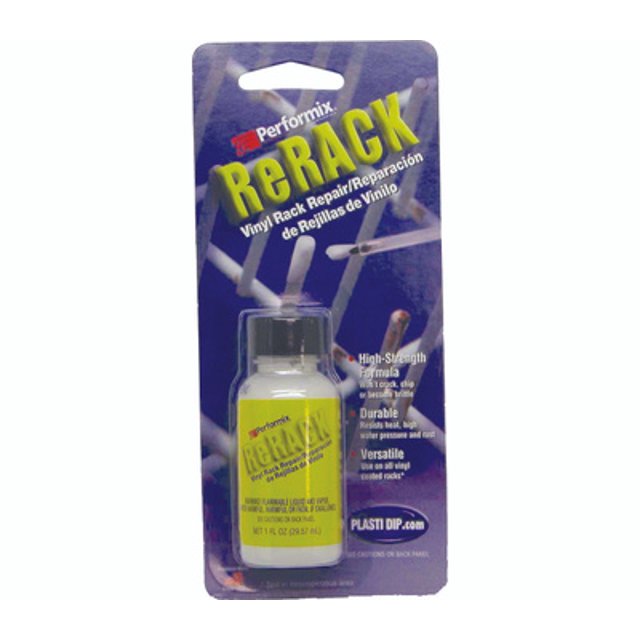 Plasti Dip 630076 White Rerack Vinyl Dishwasher Rack Repair 1 Ounce