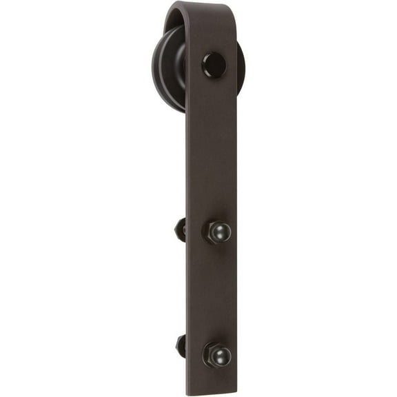 Delaney Hardware Wheel and Carrier Assembly with Mounting Screws Barn Door Hardware