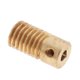 thumbnail image 5 of Brass Gear 0.5 Modulus Worm Gear Shaft Alta calidad Fácil de instalar Todos los 5 tamaños Agujero 4 mm mm Cola Eje de engranaje helicoidal de latón, 5 of 8