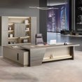 thumbnail image 2 of Simple boss desk combination, president desk, office furniture, large class desk, single person desk My Lux Decor Round, 2 of 13