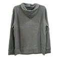thumbnail image 2 of GAP Men's Small Gray Waffle Henley Hoodie Blue Medium, 2 of 2