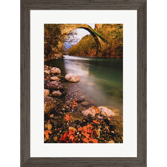 Great Art Now Light of the Dusk by Dora Artemiadi, Framed Wall Art, 21W x 27.5H