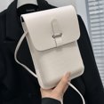 thumbnail image 1 of Bolso bandolera portátil para mujer cruzado minide moda para mujer (blanco), 1 of 9