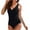 Black, variant on Otvok Trends Womens One Piece Swimsuits Tummy Control Plus Size High Waisted Bathing Suit Monokini M Sky Blue
