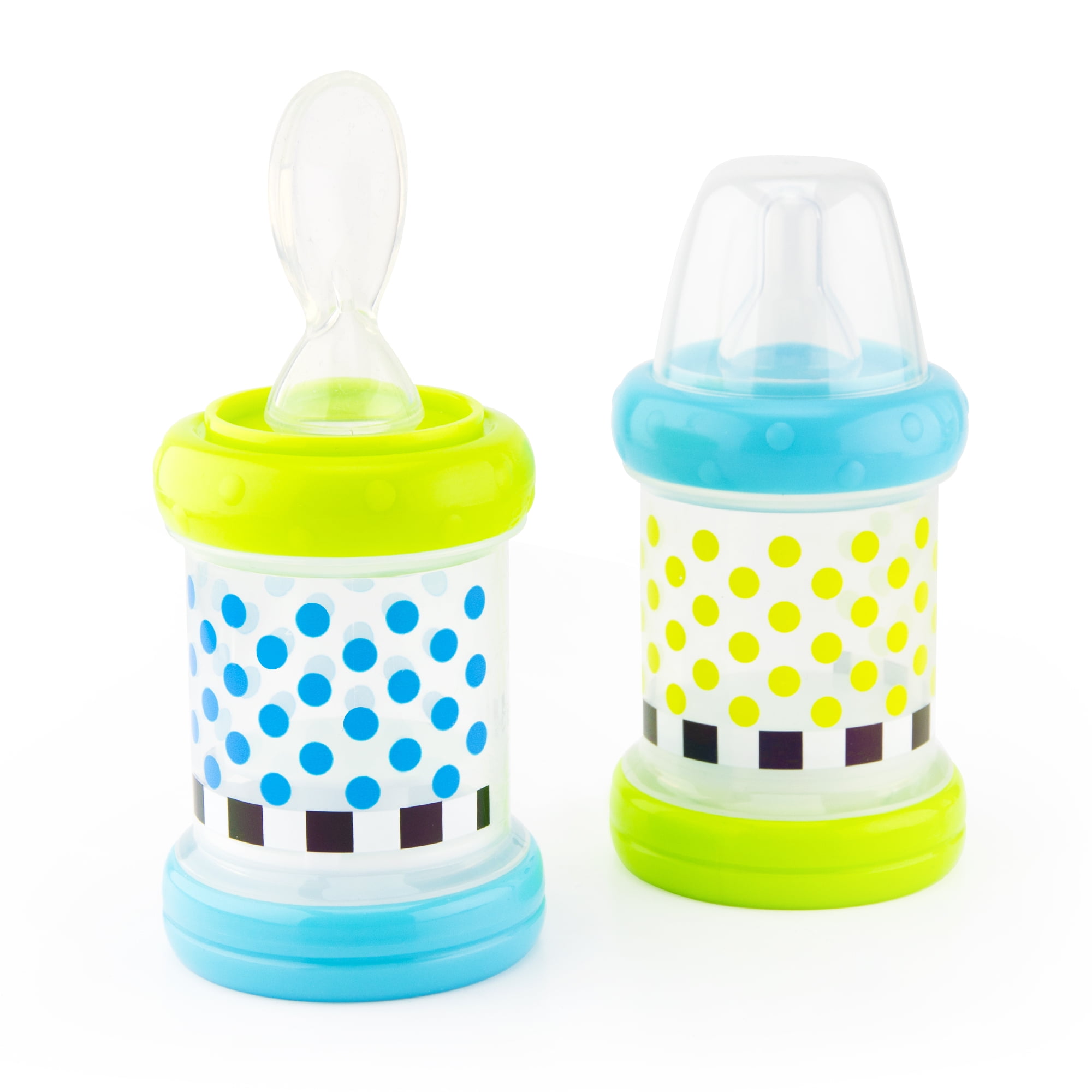 sassy infant baby food cereal fruit feeder bottle