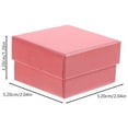 thumbnail image 4 of Troglfold jewelry box 10pcs Small Jewelry Boxes Gift Storage Boxes Jewelry Container Jewelries Packaging Boxes with Sponge Pad,2.05"X2.05"X1.26", 4 of 10
