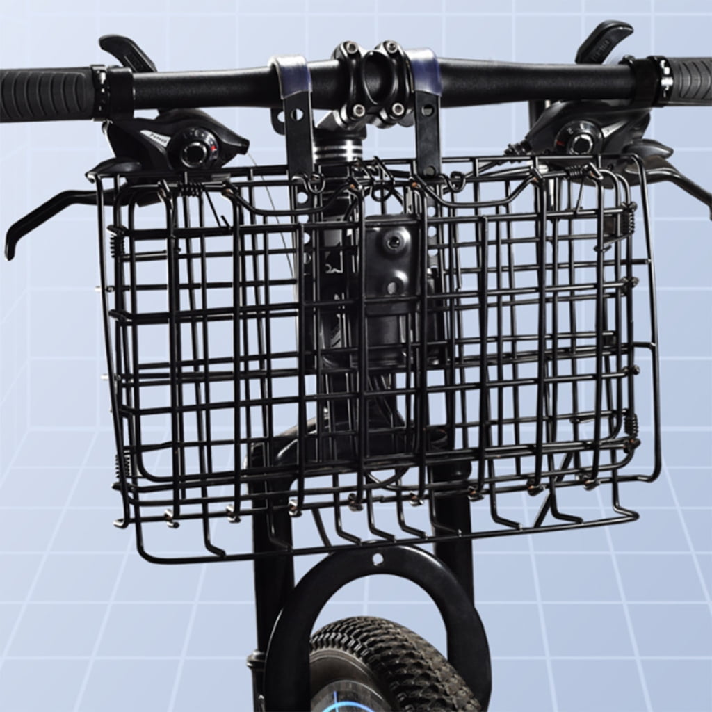 Oasiva Mountain Bike Folding Storage Basket Front And Rear Hanging Side Trailer Basket Detachable Simple Bike Basket Enduring