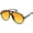Black/Yellow, variant on Retro Aviator Sunglasses for Women Men Free Classic 70s Shades SJ2665