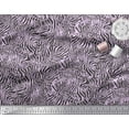 thumbnail image 3 of Soimoi Purple Poly Georgette Fabric Leopard & Wild Animal Skin Fabric Prints by Yard 52 Inch Wide, 3 of 3