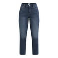 thumbnail image 5 of Time and Tru Women's High Rise Mom Jeans, 27" Inseam, Sizes 0-20, 5 of 5
