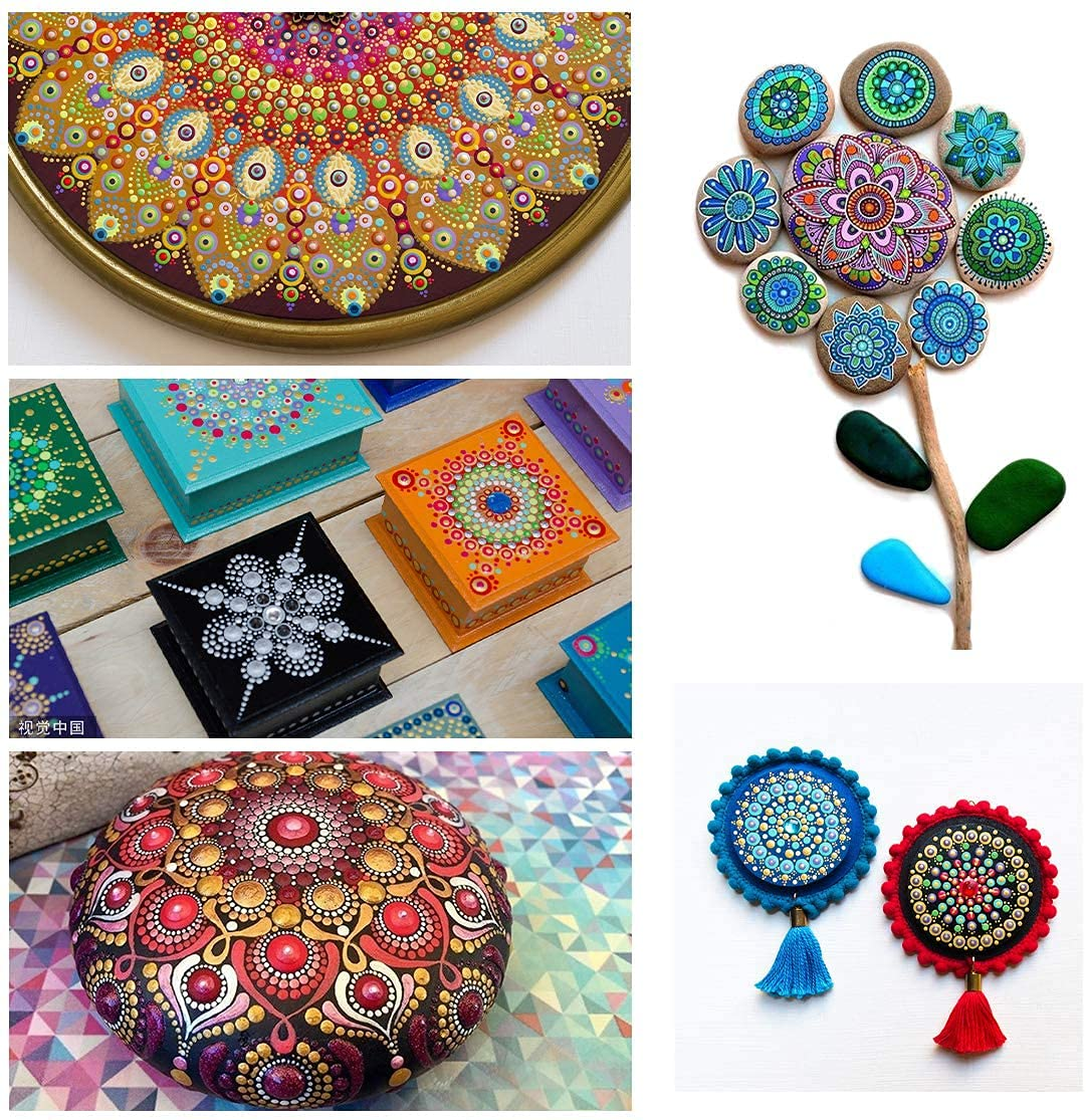 We R Makers Mandala Paint-Dotting Tool and Card Kit