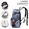 thumbnail image 4 of La Guerra de las Galaxias-theme Backpack, Campus style schoolbag Bookbag with Adjustable Shoulder Straps And Large Zip Compartment, Unisex Travel Bags.42x30x15cm, 4 of 6